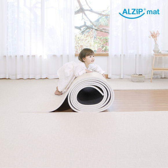 ALZIP MAT Baby Mat ALZiP Roll Mat Linen Beige (500x140x1.5cm)