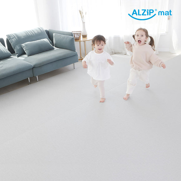 ALZIP MAT Baby Mat ALZiP Roll Mat Linen Gray(500x140x1.5cm)