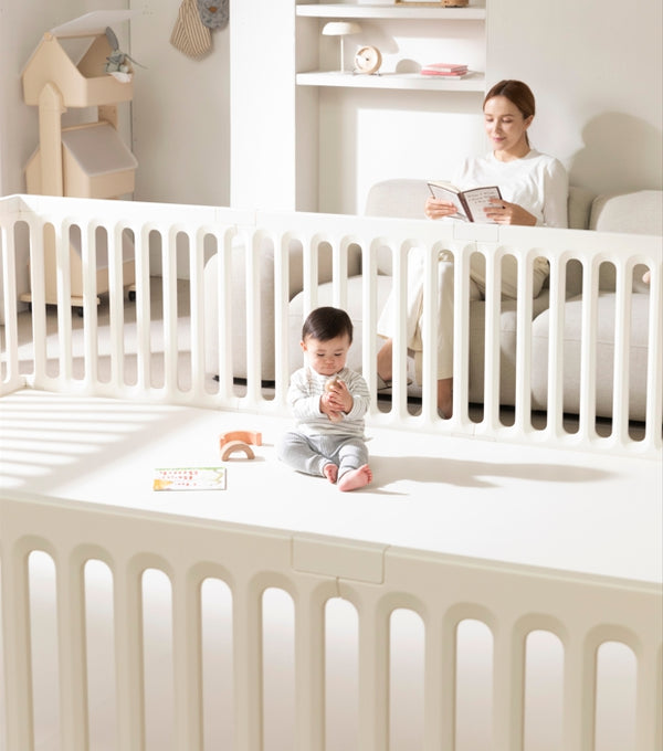 ALZIP MAT Baby Mat Playpen ALZiP MAT Lineve Playpen Babyroom MILK