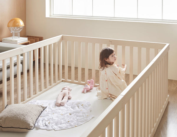 ALZIP MAT Baby Mat Playpen ALZiP MAT Woodly Playpen Bayroom ALMOND