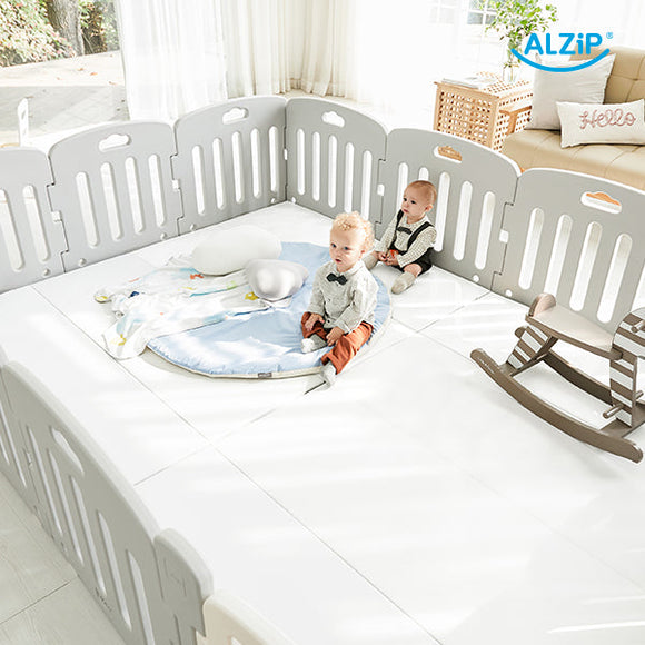 ALZiP MAT Babyroom Playpen ALZiP Babyroom PLAIN GRAY