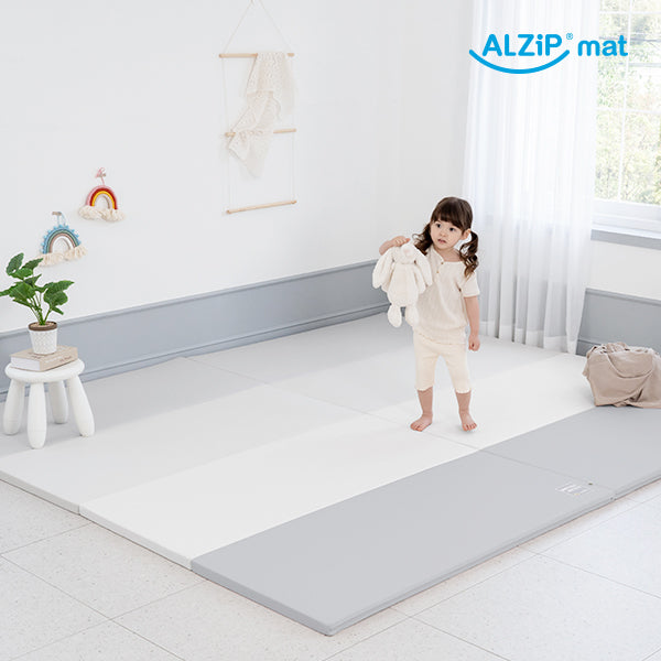 ALZIP MAT Baby Mat ALZiP Eco Color Folder Mat URBAN MILK GRAY